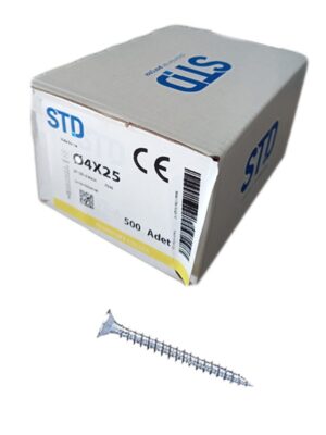 Morev STD 4X25 500 Adet Sunta Vidası
